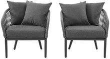 Crosley Furniture Dover Outdoor 2-Piece Patio Chair Set