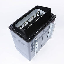 GOOSENECK 8Kw 240V Sauna Heater Stove with Outer Digital Controller and Aluminum Panel for Spa Sauna Room Indoor