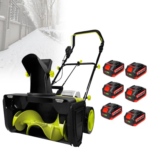 Electric Snow Removal Machine, 20 Inch Brushless Snow Blower. C