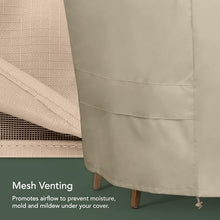 Covermates Ultima Canopy Swing Cover – Heavy-Duty 600D Ripstop Polyester, Weather-Resistant Protection, Mesh Vent, Elastic Drawcord & Corner Buckle Straps, Full Coverage 86W x 50D x 70H, Ripstop Tan