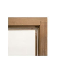 PROSAUNAS Clear & Tinted Glass Sauna Door, Prehung Tinted Glass Sauna Door (Right Hanging, Clear - Thermo-Aspen Frame 24x81)