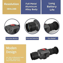GOYOJO Night Vision Monocular Thermal Imager Scope Sight for Hunting Black