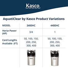 Kasco AquatiClear 1HP Circulator w/Mount, 240V, 200ft Power Cord