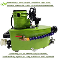 QUGURLID Glass Edging Machine Electric Portable Glass Edger Straight Round Bevel Edge Trimmer Grinder DIY Glass Corner Grinding Edging Machine
