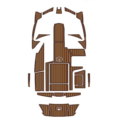 Valman EVA Faux Teak Decking Floor Mat for 2015-2017 AXIS A22 Swim Platform - Multiple Color Options Available