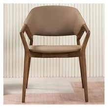 OUTIFUOSSR Nordic Minimalist Chairs, Solid Wood, Italian Casual Modern Chair Design, Furniture for Entry(Style3)
