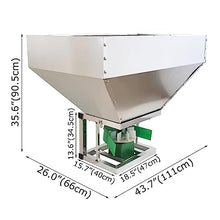 LGXEnzhuo 150W ATV Broadcast Spreader 42.3gal 12V