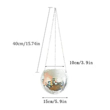 Round Ball Hanging Basket Flowerpot Balcony Garden Desktop Indoor Decor
