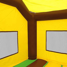Inflatable HQ Commercial Jungle Bounce House 100% PVC with Blower