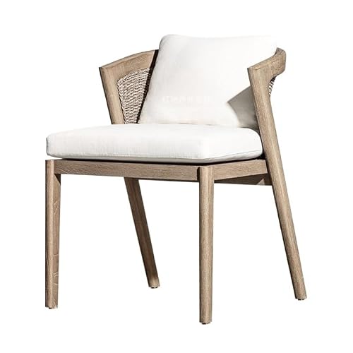 GLigeT Modern Wood Rattan Balcony Table and Chair Set - Patio Bistro Set - Outdoor Furniture