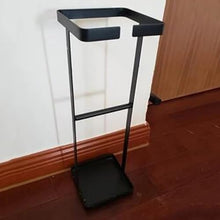 LASEVE Umbrella Stand, Garden Metal Umbrella Stand Outdoor House Entrance Umbrella Stand Parasol Design Home Garden (Color : Black, Size : One Size)