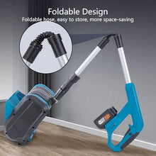 HYUIO Foldable Powerfull Snow Shovel, Portable Snow Shovel with Battery and Charger, Efficient Snow Removal, Snow Blower for Driveway Winter Snow Removal(One Batteries)