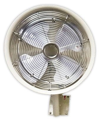18" Oscillating Mount Misting White fan 5 Nozzle