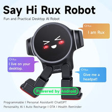 LeTianPai Rux AI-ChatGpt Smart Pet Desktop Robot White