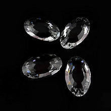 Chandelier Crytal Lucky Clear Earring Crystal Prisms Pendant For Chandelier Parts 38-100mm Lighting Suncatcher Hanging Decorative Home - (Color: 50mm200pcs)