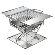 Barbecue Charcoal Grill Barbecue Fire Pit with Storage Bag, Height Adjustable Barbecue Shelf, Charcoal Grill for Outdoor Cooking Camping Beach Picnic Backyard Small Folding