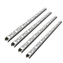 ZGLINMZ Drainage Channel 4 pcs Shower Channel Drain for Bathroom, 304 Stainless Steel Trench Drain, Channel Drains Kit Outdoor Drain Strainers, for Patio Balcony(W15cmxH8cm(5 7 8" x3 1 8"))