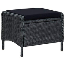 WDGJJFECNMUEHI sectional Patio Furniture Set Outdoor Seating set7 Piece Patio Dining Set Dark GraySuitable for Gardens, patios, and terraces.