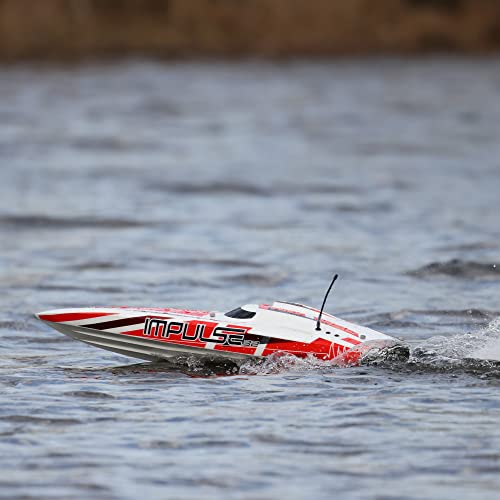 Pro Boat RC Impulse 32" Brushless Deep-V RTR White