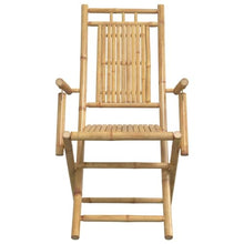 LKJVFCPW Set of 8 Foldable Garden Chairs, Bamboo Outdoor Patio Dining Chairs, Portable Lightweight Weather-Resistant Seating for Backyard Deck Lawn, Brown