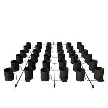 AutoPot 36 Pot GeoPot System with 5 Gallon Fabric Pots Black