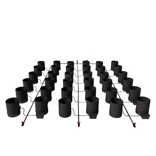 AutoPot 36 Pot GeoPot System with 5 Gallon Fabric Pots Black