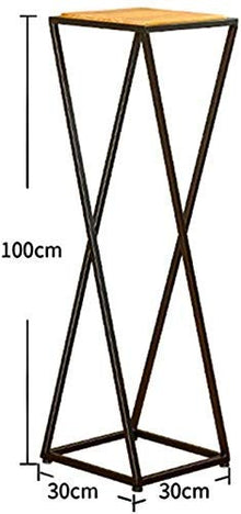 BSNANCA Metal Frame Plant Stand for Flower Boxes Indoor Outdoor Flower Shelf for Bedroom Balcony Decor Sturdy Flower Supports and Shelving Holders