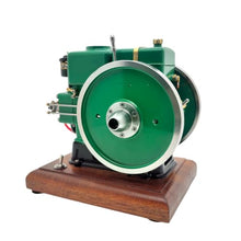 Retrol&OKMO 1/5 Scale Single-Cylinder Four-Stroke Engine with Wooden Base