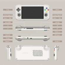 HSJFS Retroid Pocket 4Pro Retro Game Console 4.7in 8G/128G Crystal