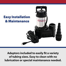 The Pond Guy RapidFlo Submersible Outdoor Water Pump, 5000 GPH