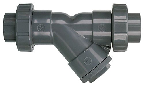 Hayward YS10250TU 2-1/2-Inch Threaded True Union PVC Y-Strainer