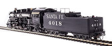 Broadway Limited Steam Locomotive ATSF 4000 Class 2-8-2 4018 Paragon4 Sound DC DCC HO Gray/Red