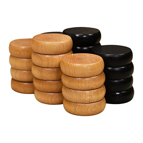 Crokinole Canada Tracey Red Tournament Crokinole Board Game Set Brown and Red
