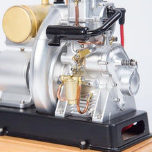 MindXplore RETROL185-Type Micro Single-Cylinder 4-Stroke Engine Model for Classic Vintage Tractor (Pulley Version)