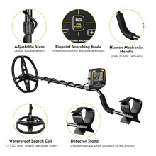 JDXQBLD Pinpointer TX-850 Metal Detector Underground Depth Water Proof Scanner Gold Detector High Accuracy