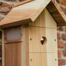 Solar Powered Birdhouse with Camera - 1296p HD Battery WiFi Camera Bird Box | No Need for External Power | Outdoor Nesting Box for Garden Birds | Birdhouses Mount to Tree, Fence or Houses - by NESTERA