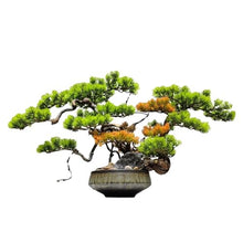 YXIANG56Q Fake Plants Large Faux Plants, Potted Pine Indoor Decor for Office Desk Home Table Bonsai Tree
