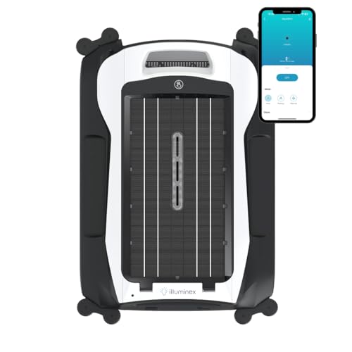 AquaSkim App-Controlled Solar Pool Surface Skimmer – Smart Robotic Cleaner with Built-in Wi-Fi, Type-C Charging, Auto-Clean & Ultrasonic Sensors – for Salt & Chlorine Pools
