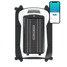 AquaSkim App-Controlled Solar Pool Surface Skimmer – Smart Robotic Cleaner with Built-in Wi-Fi, Type-C Charging, Auto-Clean & Ultrasonic Sensors – for Salt & Chlorine Pools