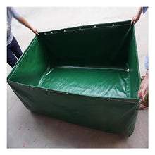 PHLEPS Fish Farming Thickened Fish Pond, Foldable Pet Dog Pool Portable Kiddie Pool Tarpaulin Fish and Shrimp Breeding Pond for Garden Farming Water Storage Frame Not Included (Color : Green, Size :