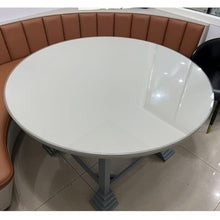 BIUBPW 40in Glass Dining Table Top Round Tempered Glass Top Transparent Kitchen Table Top Circle Coffee Table Replace Glass Panels(100cm-39in)