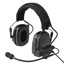 OTTO Engineering NoizeBarrier TAC Hearing Protection Black