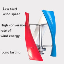Vertical Wind Turbine Generator 500W 600W 700W Micro Windmill Generator