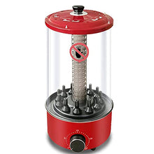 MNSRRN Electric Barbecue Grill Household Skewer Machine, Heightening Timing Electric Skewer Stove Automatic Rotation Smokeless Indoor Barbecue Electric Grill
