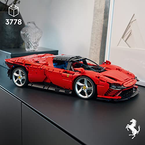 LEGO Technic Ferrari Daytona SP3 42143 Race Car Model Kit Multicolor