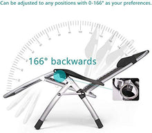 MHJKHG Sun Lounger Gs Sun Loungers Recliners Patio Deck Chair Reclining Outdoor Portable Rocking Chair Supports 200kg with Cushions,Black，Black