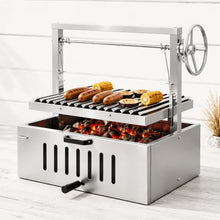 Argentine Parrilla Charcoal Grill with 24.2 x 17.7 in Grate