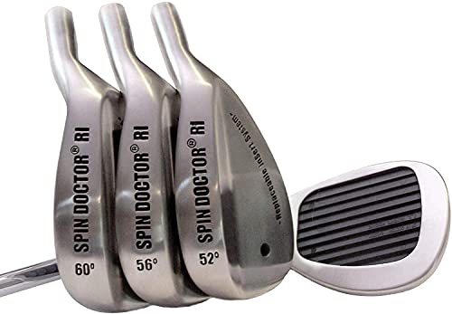Spin Doctor RI Golf Wedge Steel Set of 3 Silver