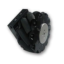 RoboCT Mecanum Robot Universal Wheel 7-Inch 200Kgs Payload Black