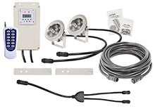 EASYPRO RGB2-200 AquaShine Color Changing LED Fountain Light Kit Cyan
